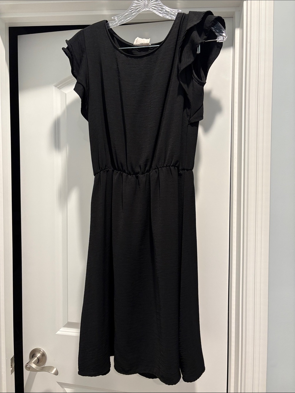 Black Ruffle Dress